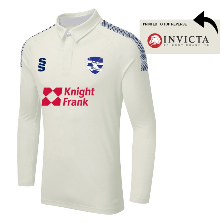 NORTHERN WARRIORS DUAL LONG SLEEVE CRICKET SHIRT (WOMENS)-Ivory