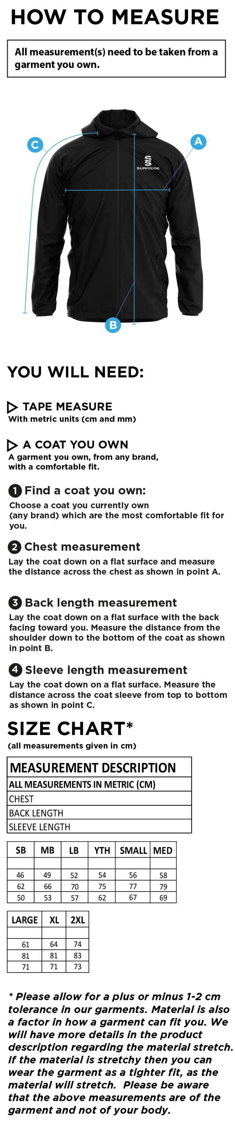 NORTHERN WARRIORS Dual Elite 1/4 Zip Hoody / Rain Jacket : Navy - Size Guide